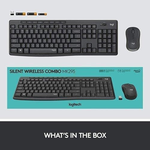Second image of كومبو لاسلكي هادئ من Logitech MK295 (كيبورد وماوس Silent)
