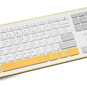 كومبو لاسلكي Acer OCC200 أبيض/أصفر