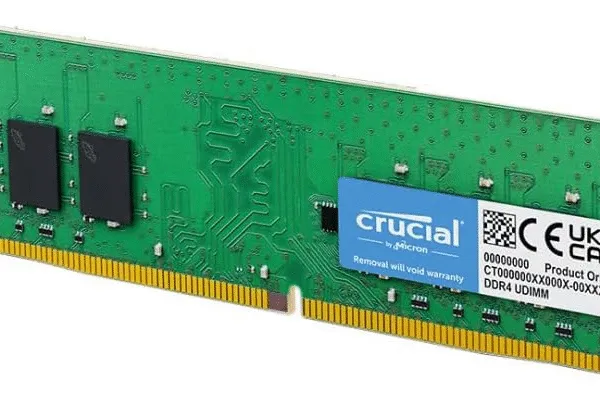 رام CRUCIAL DDR4 16GB بسرعة 3200MHz للكمبيوتر