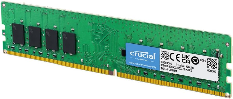 رام CRUCIAL DDR4 16GB بسرعة 3200MHz للكمبيوتر