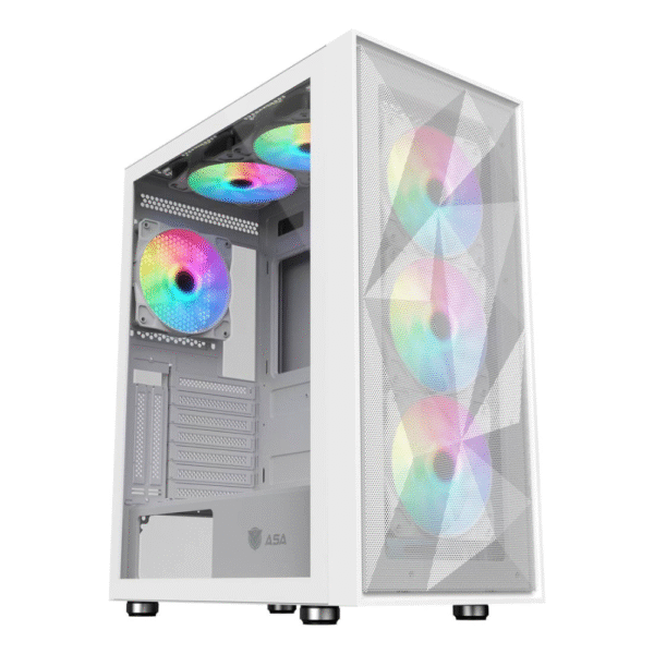 ASA CASE Z1 4FAN WHITE
