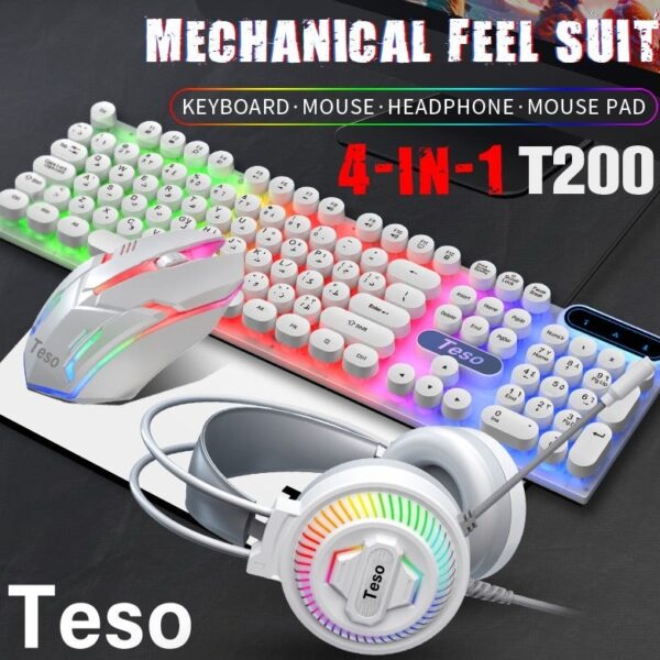 Second image of كومبو Teso 2×1 (كيبورد وماوس)
