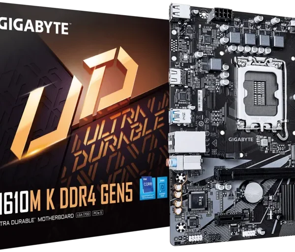لوحة أم جيجابايت H610M تدعم DDR4