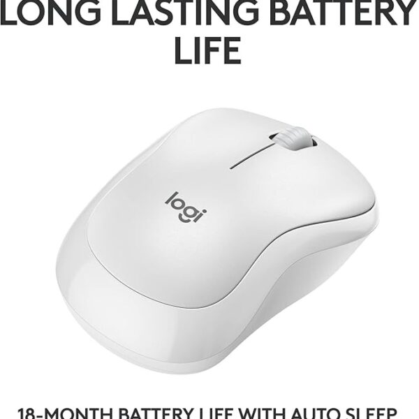 ماوس Logitech M240 Off White Silent