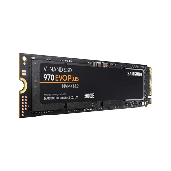 قرص SSD SAMSUNG EVO 970 سعة 512GB PCIe 4.0 بسرعة 3500MB/s