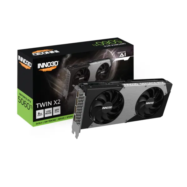 كرت شاشة INNO3D RTX 5060 Ti TWIN X2 8GB