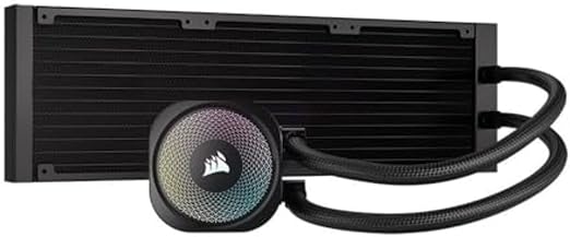 الصورة الثانية لـ CORSAIR Nautilus 360 RS ARGB CPU Liquid Cooler - 360mm AIO - Low Noise - Direct Motherboard Connector - Intel LGA 1851/1700, AMD AM5/AM4-3X RS120 ARGB Fans Included - Black