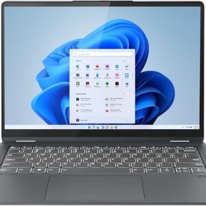 LENOVO IdeaPad 5 2-In-1 Laptop With 14-Inch WUXGA (1920x1200) Display, Core i3-100U Processor/8GB RAM DDR5/512GB SSD/Integrated Graphics/Windows 11/ English/Arabic Luna Grey