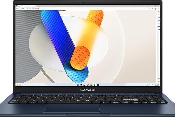 ASUS Vivobook 15 Laptop With 14 Inch Full HD (1920 x 1080) Display,Intel Core i5-1334U Processor/Intel UHD Graphics/8GB RAM DDR4/512GB SSD/Windows 11 Home English/Arabic Quiet Blue