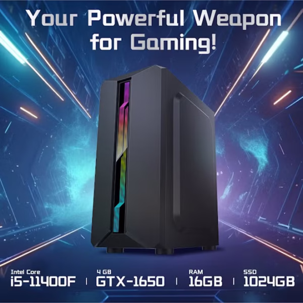 Second image of Gaming PC GD01 With Core i5-11400F Processor