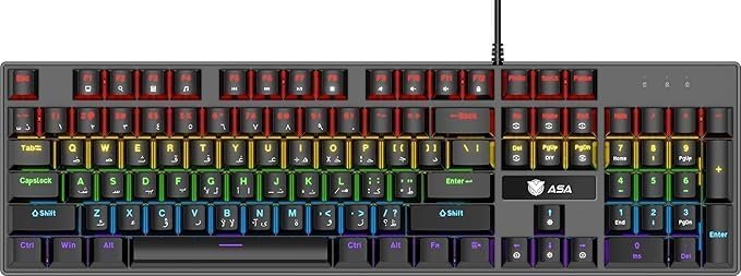 الصورة الثانية لـ ASA Keyboard Triple Combo 3in1
