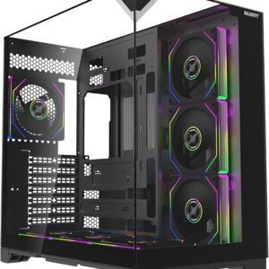 MAJESTY XSPACE GAMING CASE BALCK