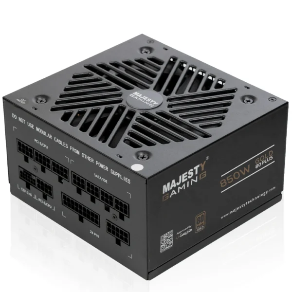 Mjaesty PowerSupply Gold 850W - 80 PLus Black