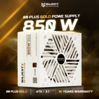 Mjaesty PowerSupply Gold 850W - 80 PLus WHITE1-2
