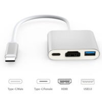 Multiport Adapter Microdigit MT401DS 3in1