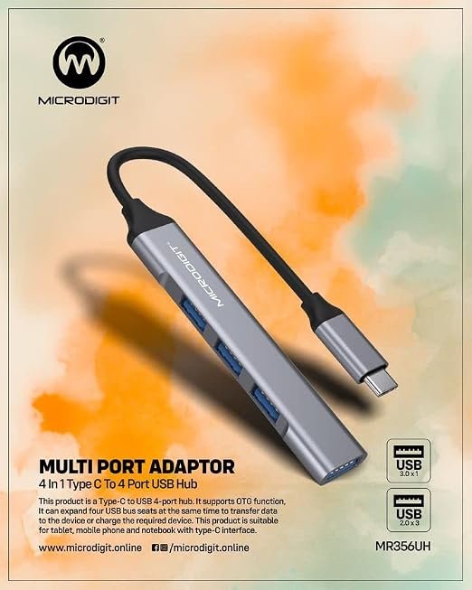 Second image of USB Hub Mr356UH 4in1